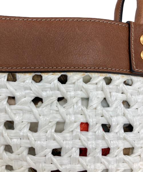 DOLCE & GABBANA（ドルチェ＆ガッバーナ）DOLCE & GABBANA (ドルチェ＆ガッバーナ) トートバッグ ホワイトの古着・服飾アイテム