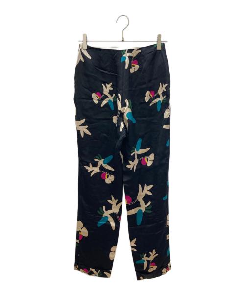 CHANEL（シャネル）CHANEL (シャネル) シルクパンツ ブラック サイズ:40の古着・服飾アイテム