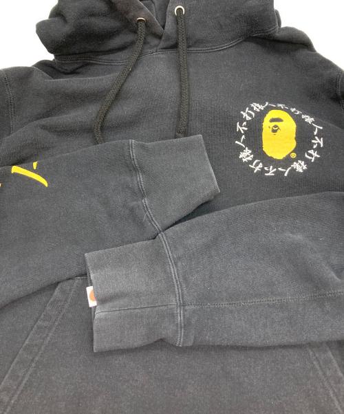 A BATHING APE（ア ベイシング エイプ）A BATHING APE (ア ベイシング エイプ) パーカー ブラック サイズ:Mの古着・服飾アイテム