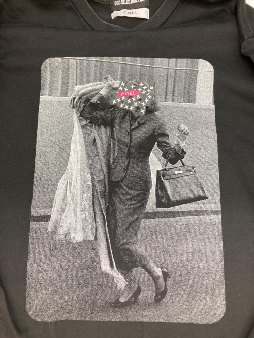 GOD SELECTION XXX（ゴッドセレクショントリプルエックス）GOD SELECTION XXX (ゴッドセレクショントリプルエックス) COL (コル) カットソー ブラック サイズ:不明の古着・服飾アイテム