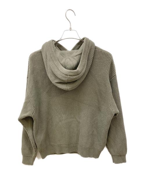stussy（ステューシー）stussy (ステューシー) Cotton Knit Hood オリーブ サイズ:Sの古着・服飾アイテム