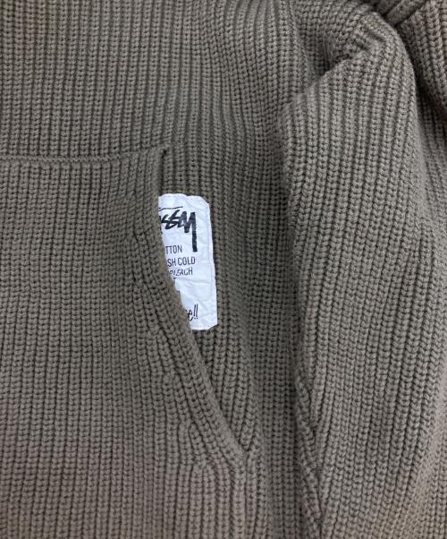 stussy（ステューシー）stussy (ステューシー) Cotton Knit Hood オリーブ サイズ:Sの古着・服飾アイテム