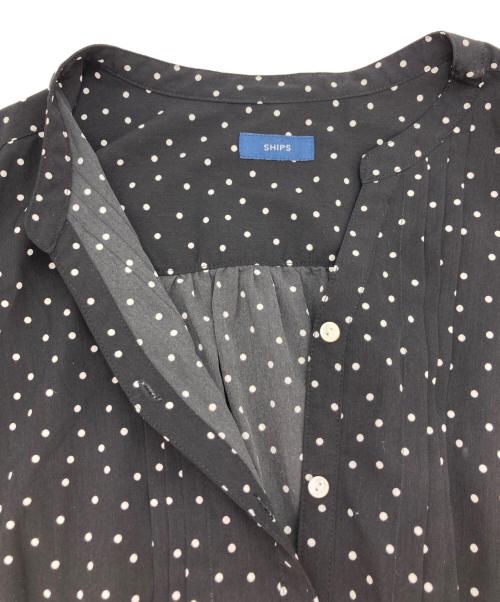 SHIPS（シップス）SHIPS (シップス) ノースリーブワンピース ブラック サイズ:Mの古着・服飾アイテム