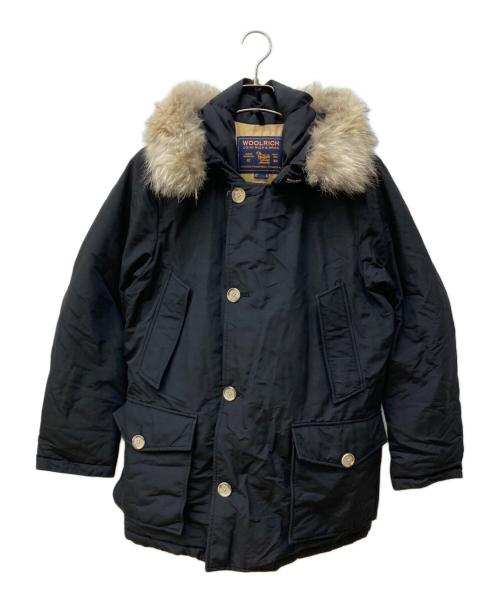 WOOLRICH（ウールリッチ）WOOLRICH (ウールリッチ) ファーフーデッドダウンジャケット ブラック サイズ:Sの古着・服飾アイテム