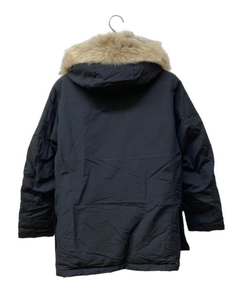 WOOLRICH（ウールリッチ）WOOLRICH (ウールリッチ) ファーフーデッドダウンジャケット ブラック サイズ:Sの古着・服飾アイテム