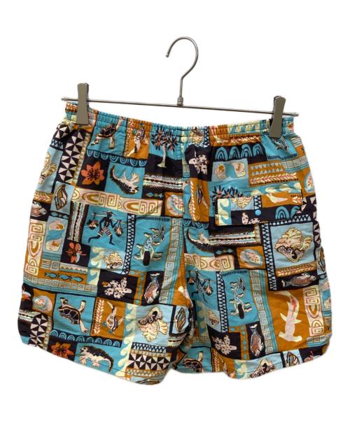 Patagonia（パタゴニア）Patagonia (パタゴニア) 総柄ナイロンショーツ ブルー サイズ:Sの古着・服飾アイテム