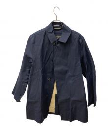 MACKINTOSH（マッキントッシュ）の古着「CARE OF YOUR COAT」｜ネイビー