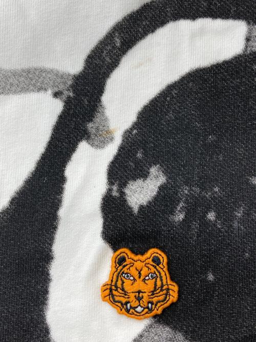 KENZO（ケンゾー）KENZO (ケンゾー) K-Tiger boxy T-Shirt ホワイト サイズ:Sの古着・服飾アイテム