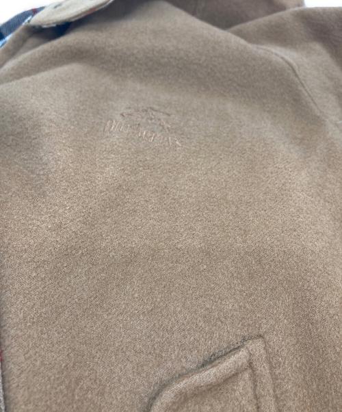 Burberry's（バーバリーズ）Burberry's (バーバリーズ) 裏ノヴァウールブルゾン ブラウン サイズ:Lの古着・服飾アイテム