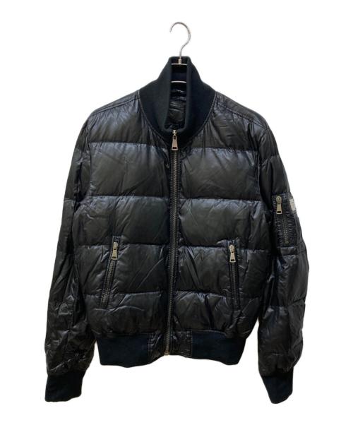 DOLCE & GABBANA（ドルチェ＆ガッバーナ）DOLCE & GABBANA (ドルチェ＆ガッバーナ) ダウンジャケット ブラック サイズ:52の古着・服飾アイテム