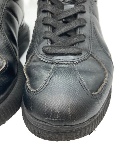 Onitsuka Tiger（オニツカタイガー）Onitsuka Tiger (オニツカタイガー) 厚底ローカットスニーカー ブラック サイズ:24.5の古着・服飾アイテム