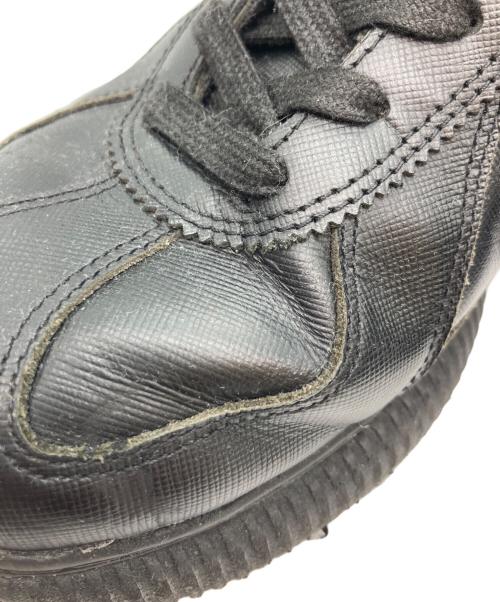 Onitsuka Tiger（オニツカタイガー）Onitsuka Tiger (オニツカタイガー) 厚底ローカットスニーカー ブラック サイズ:24.5の古着・服飾アイテム