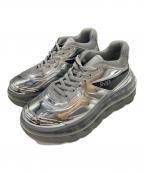 SHOES53045シューズ53045）の古着「バンプエア/ダッドスニーカー」｜シルバー