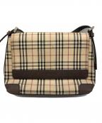 BURBERRYバーバリー）の古着「ノヴァチェックショルダーバッグ」｜ベージュ