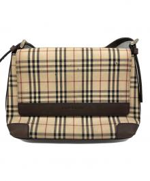 BURBERRY（バーバリー）の古着「ノヴァチェックショルダーバッグ」｜ベージュ