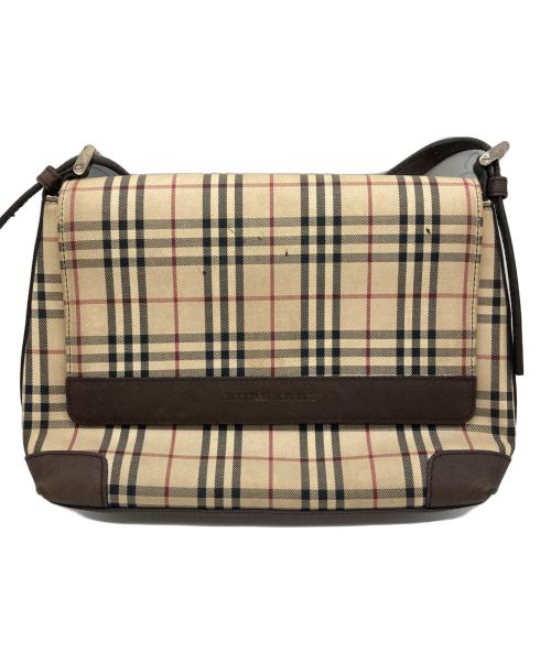 BURBERRY（バーバリー）BURBERRY (バーバリー) ノヴァチェックショルダーバッグ ベージュ サイズ:-の古着・服飾アイテム