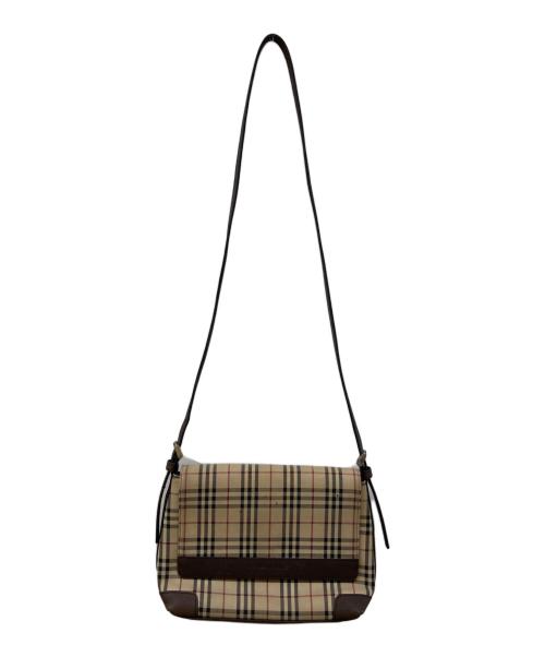 BURBERRY（バーバリー）BURBERRY (バーバリー) ノヴァチェックショルダーバッグ ベージュ サイズ:-の古着・服飾アイテム