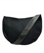 ear PAPILLONNERイアパピヨネ）の古着「メッシュショルダーバッグ」｜ブラック×ブルー