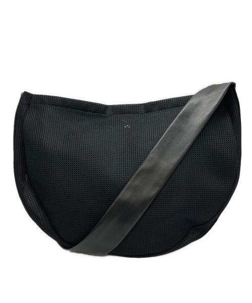 ear PAPILLONNER（イアパピヨネ）ear PAPILLONNER (イアパピヨネ) メッシュショルダーバッグ ブラック×ブルーの古着・服飾アイテム