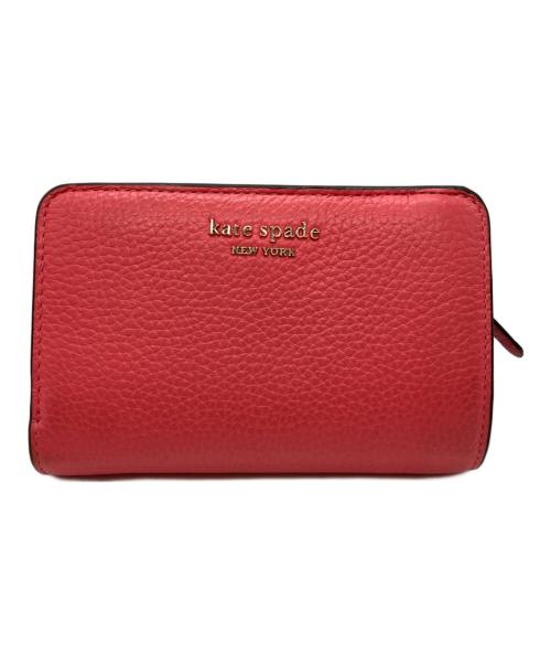 Kate Spade（ケイトスペード）Kate Spade (ケイトスペード) 2つ折り財布 ピンクの古着・服飾アイテム