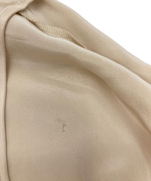 GRACE CONTINENTAL（（グレースコンチネンタル）GRACE CONTINENTAL (（グレースコンチネンタル) シルクワンピース ベージュ サイズ:Sの古着・服飾アイテム