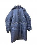 D.TT.Kディーティーティーケー）の古着「オーバーサイズベンチコート」｜ブルー