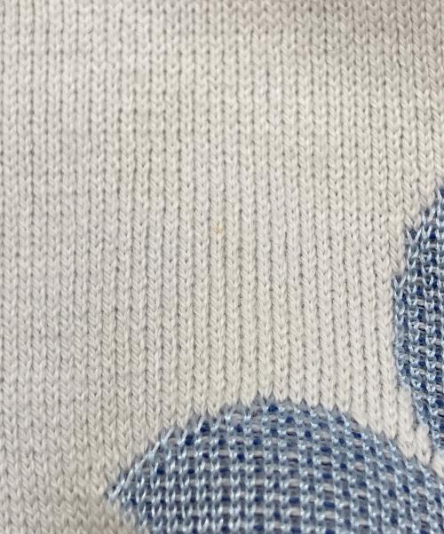 LOUIS VUITTON（ルイ ヴィトン）LOUIS VUITTON (ルイ ヴィトン) モノグラムシルクブレンドニットベスト ブルー サイズ:Sの古着・服飾アイテム