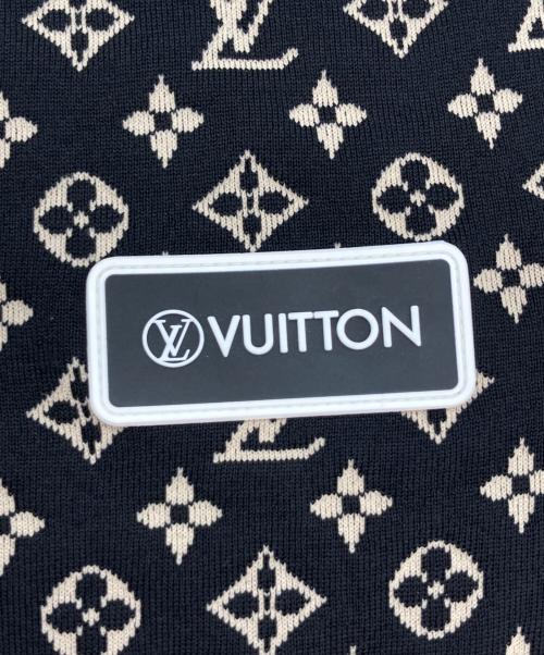 LOUIS VUITTON（ルイ ヴィトン）LOUIS VUITTON (ルイ ヴィトン) モノグラムシルクブレンドS/Sニット ブラック サイズ:XSの古着・服飾アイテム