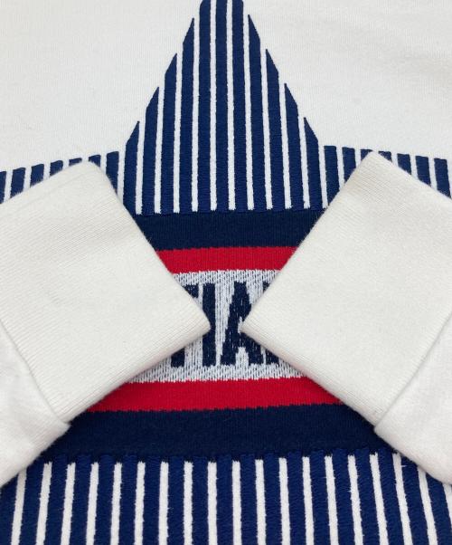 Christian Dior（クリスチャン ディオール）Christian Dior (クリスチャン ディオール) スターデザインロゴパーカー ホワイト サイズ:XSの古着・服飾アイテム