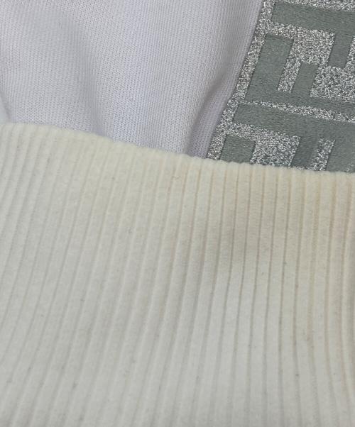 FENDI（フェンディ）FENDI (フェンディ) トラックパンツ ホワイト サイズ:36の古着・服飾アイテム