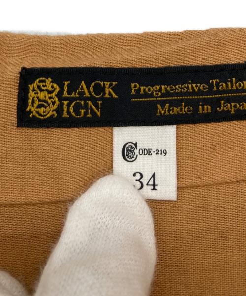 BLACK SIGN（ブラックサイン）BLACK SIGN (ブラックサイン) パンツ ブラック サイズ:86cm (W34)の古着・服飾アイテム