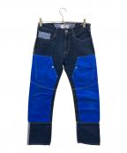 eYe JUNYA WATANABE CdG MANアイ ジュンヤ ワタナベ コム デ ギャルソン マン）の古着「再構築デニムパンツ」｜インディゴ