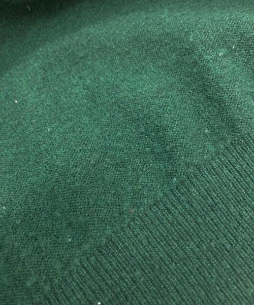 DANTON（ダントン）DANTON (ダントン) ラムウールVネックカーディガン グリーン サイズ:42の古着・服飾アイテム