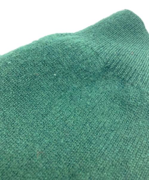 DANTON（ダントン）DANTON (ダントン) ラムウールVネックカーディガン グリーン サイズ:42の古着・服飾アイテム
