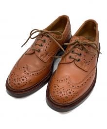 Tricker's（トリッカーズ）の古着「BOURTON  ウィングチップレザーシューズ」｜ブラウン