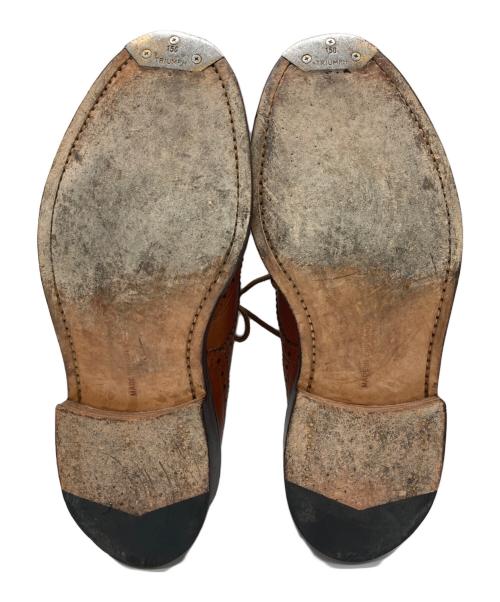 Tricker's（トリッカーズ）Tricker's (トリッカーズ) BOURTON  ウィングチップレザーシューズ ブラウン サイズ:7 1/2の古着・服飾アイテム