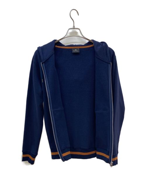 PAUL SMITH（ポールスミス）Paul Smith (ポールスミス) Happy ジップアップパーカ ネイビー サイズ:Sの古着・服飾アイテム