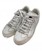 DSQUARED2ディースクエアード）の古着「ダットスニーカー」｜ホワイト