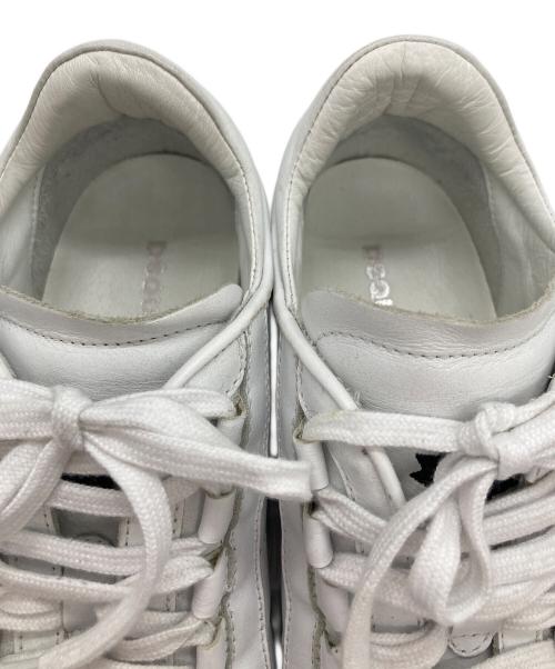 DSQUARED2（ディースクエアード）DSQUARED2 (ディースクエアード) ダットスニーカー ホワイト サイズ:40の古着・服飾アイテム