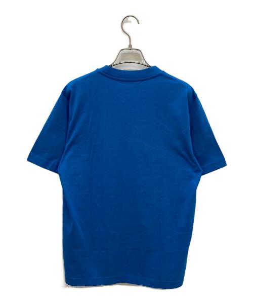 MARNI（マルニ）MARNI (マルニ) イタリックロゴ刺繍Tシャツ スカイブルー サイズ:38の古着・服飾アイテム