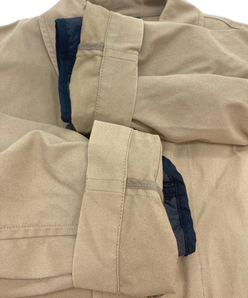 MHL（エムエイチエル）MHL (エムエイチエル) ライナー付ステンカラーコート ブラウン サイズ:Sの古着・服飾アイテム