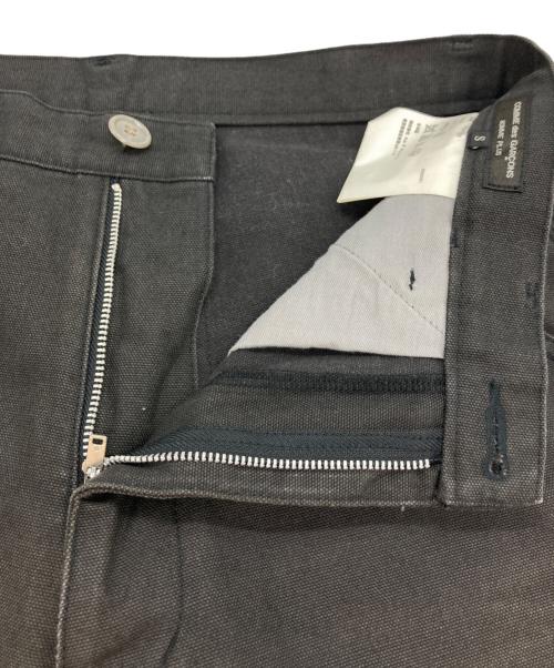 COMME des GARCONS HOMME PLUS（コムデギャルソンオムプリュス）COMME des GARCONS HOMME PLUS (コムデギャルソンオムプリュス) サイケ期アーカイブコットンワークパンツ ブラック サイズ:Sの古着・服飾アイテム