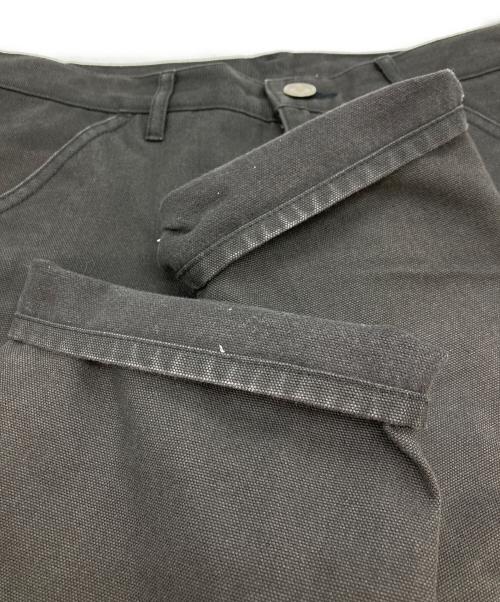 COMME des GARCONS HOMME PLUS（コムデギャルソンオムプリュス）COMME des GARCONS HOMME PLUS (コムデギャルソンオムプリュス) サイケ期アーカイブコットンワークパンツ ブラック サイズ:Sの古着・服飾アイテム