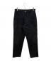 COMME des GARCONS HOMME PLUS（コムデギャルソンオムプリュス）の古着「サイケ期アーカイブコットンワークパンツ」｜ブラック