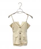 MAISON SPECIALメゾンスペシャル）の古着「キャミソール」｜アイボリー