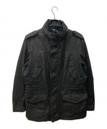 BURBERRY（バーバリー）の古着「スタンドカラージャケット」｜ブラック