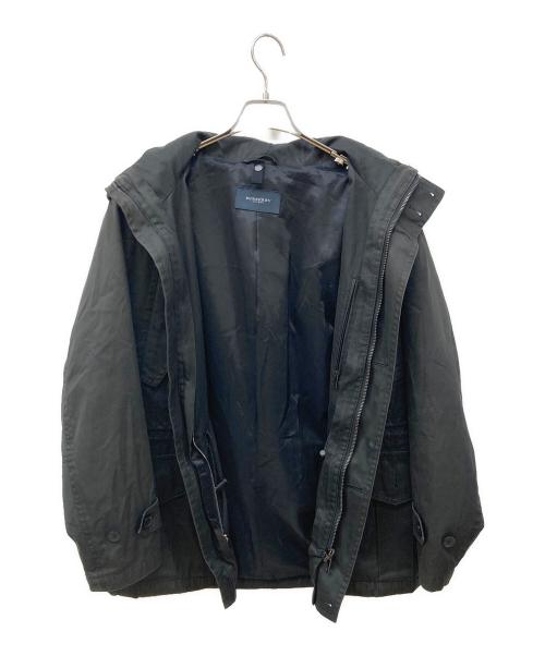 BURBERRY（バーバリー）BURBERRY (バーバリー) スタンドカラージャケット ブラック サイズ:LLの古着・服飾アイテム