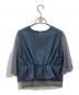 Ameri（アメリ）の古着「シアースリーブブラウス」｜ブルー