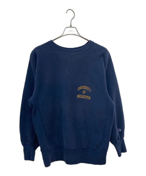 Champion REVERSE WEAVE（チャンピオン リバース ウィーブ）Champion REVERSE WEAVE (チャンピオン リバース ウィーブ) スウェット ネイビー サイズ:XLの古着・服飾アイテム