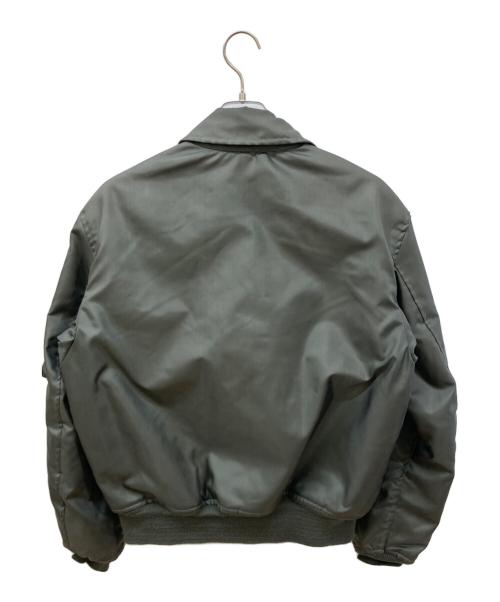 US ARMY（ユーエスアーミー）US ARMY (ユーエスアーミー) フライトジャケット カーキ サイズ:Mの古着・服飾アイテム